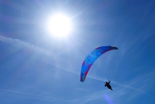 Free Sky Paragliding photo and picture