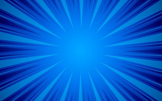 Blau, Strahl, Hintergrund, Abstrakt
