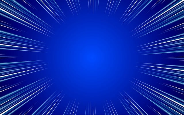Free blue effect speed illustration