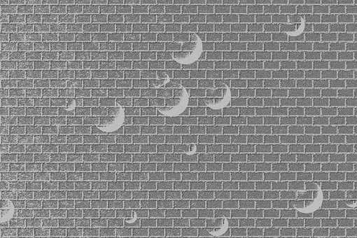 Free Brick Moon illustration and picture
