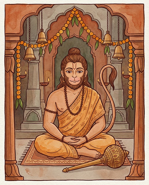 Hanuman, Hinduisme, Ramayana, Guddom