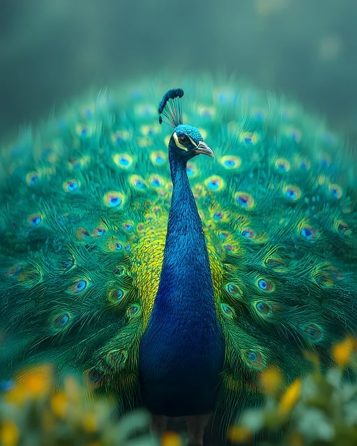Free Peacock Iridescent photo and picture
