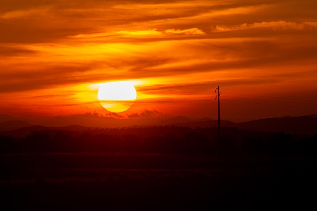 Free Sunset Scenic photo and picture