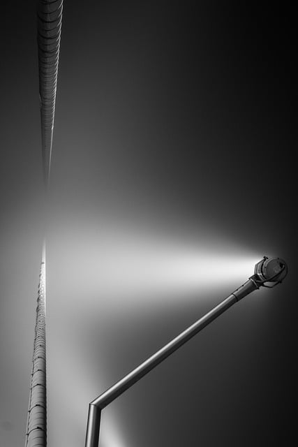 Brug, Mist, Rzeszów, Architectuur, Nacht