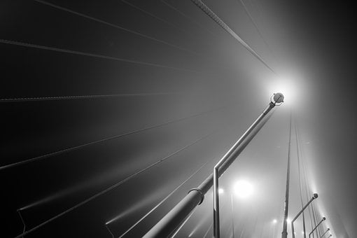 Mist, Brug, Architectuur, Stad, Straat