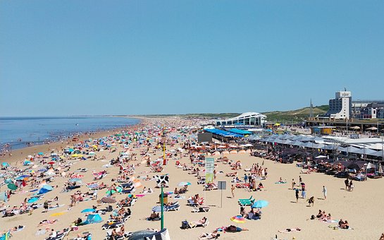 Strand, Hav, Sand, Kyst, Mole, Mennesker