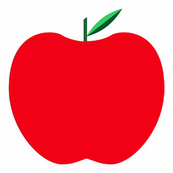 Free Red Apple Fruit vector and picture