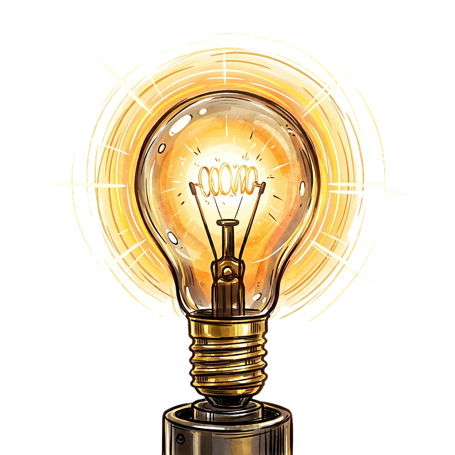 Free light bulb idea inspiration illustration