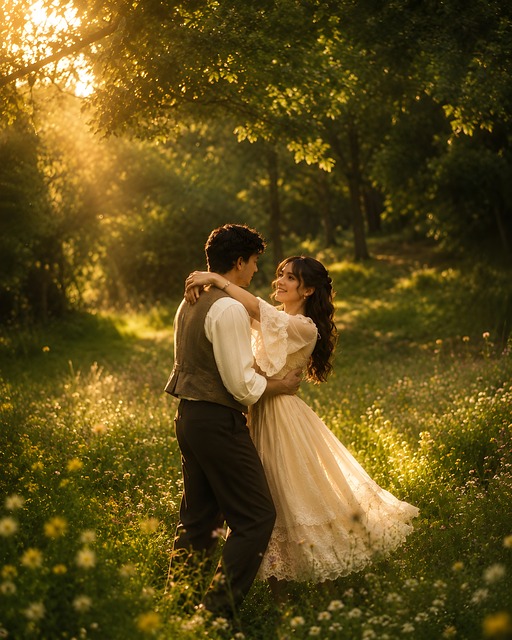 Free Romance Couple In Love illustration and picture
