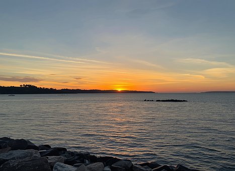 Free Sunset Ocean photo and picture