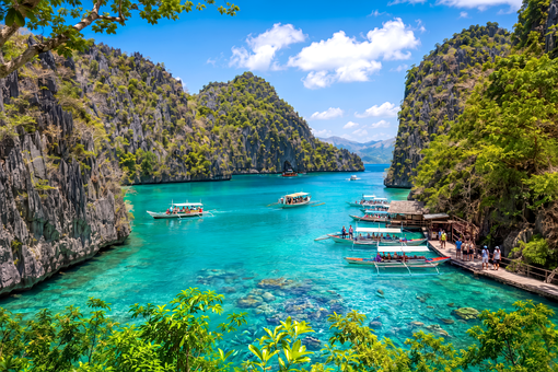 Philippinen, Lagune, Tropisch, Insel