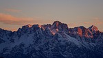 Random: mountains, snow, nature, beautiful, winter, alps, dawn, dramatic, red, sky, sunrise, glow, rocky, landscape, snow-capped peaks, craggy, remote, quiet, chilly