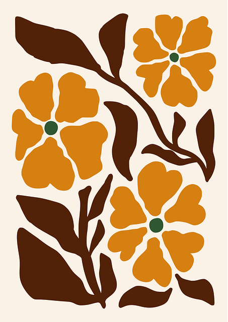 Free abstract aesthetic art vector