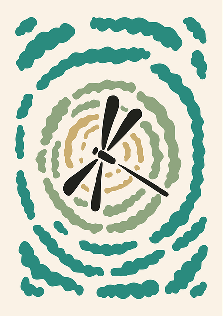 Free Dragonfly Abstract Art vector and picture