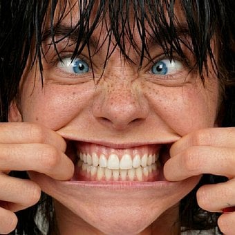 Free Funny Face Crazy Expression illustration and picture