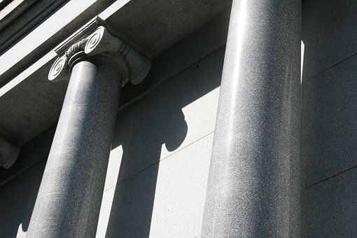 Säulen, Ionisch, Schatten, Architektur