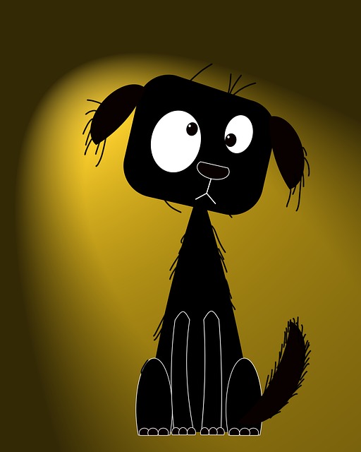 Free Cartoon Dog illustration and picture