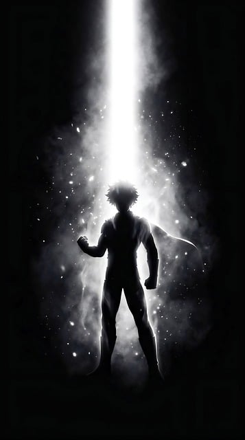 Free Anime Silhouette illustration and picture