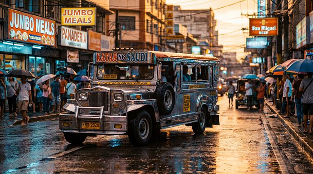 Filipinas, Manila, Jeepney