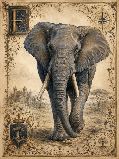 Elefant, Natur, Dyr, Afrikansk, Vildmark