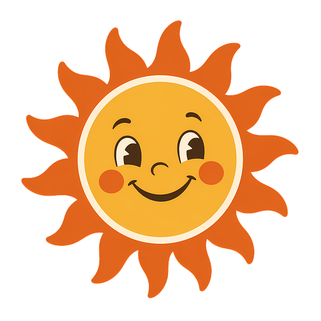 Lächelnde Sonne, Retro-Sonne