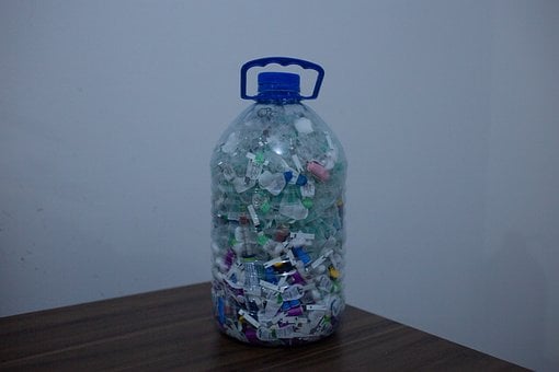 Reciclagem, Resíduos Médicos, Seringa