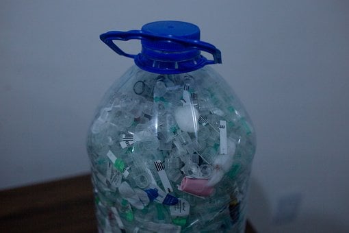 Frascos De Injeção, Resíduos Médicos