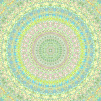 Mandala, Kaleidoskop, Farbenfroh