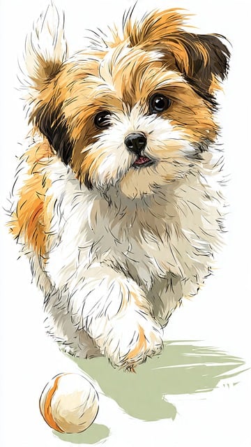 Free dog animal pet illustration
