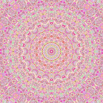 Mandala, Digitale Kunst, Boho
