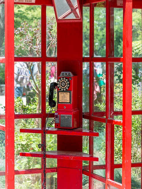 Cabina Telefonică, Retro, Telefon Public