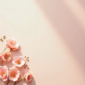 Fondo Pastel, Fondo Floral, Flores Rosas