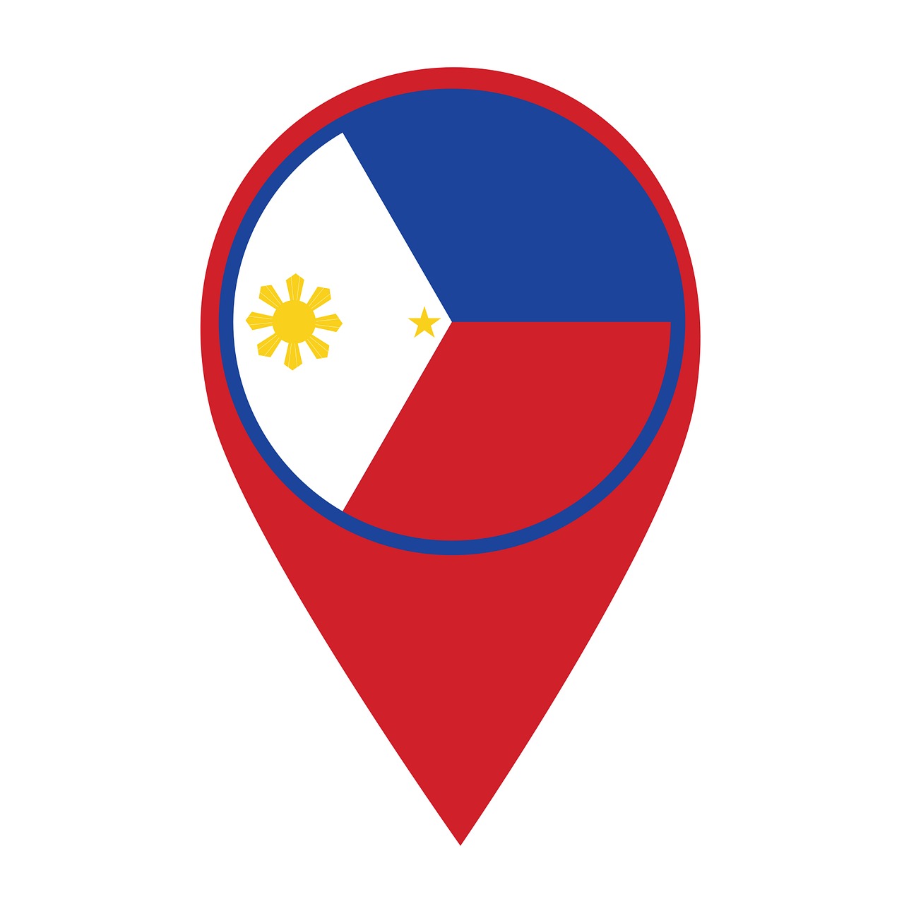 Download free HD stock image of Map Icon Free map icon philippines flag vector