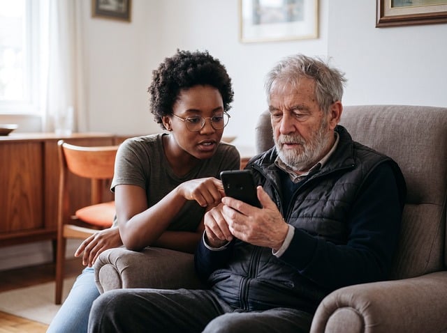Free Intergenerational Technology photo and picture
