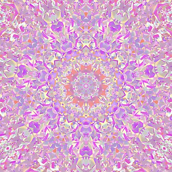 Rosa, Mandala, Kaleidoskop