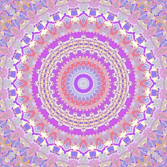 Mandala, Kaleidoskop, Boho, Bohemian
