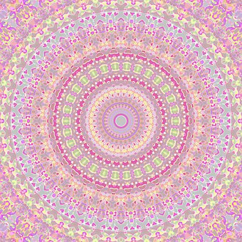 Mandala, Kaleidoskopisch, Boho