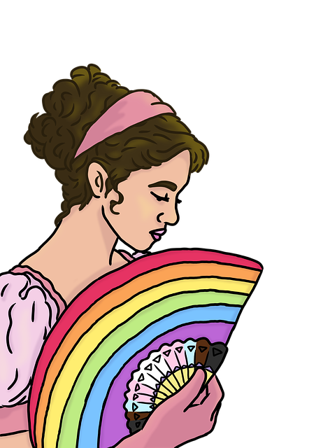 Free queer pride progressive pride flag illustration