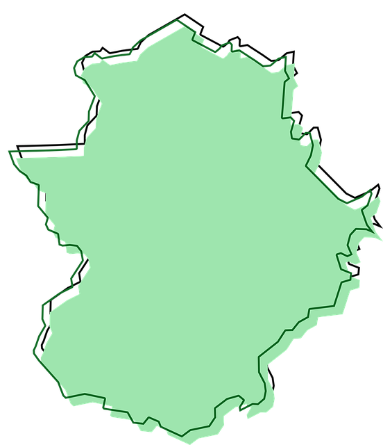 Spanien, Karte, Gliederung, Region