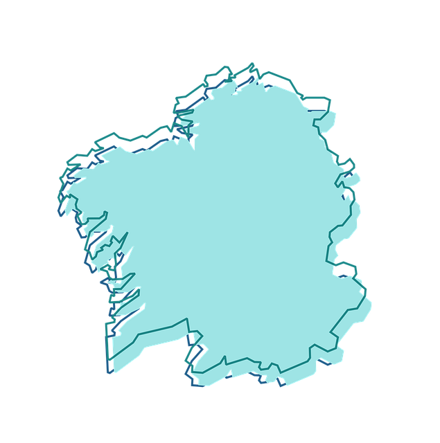 Download free HD stock image of Galicia Map Free galicia map blue vector