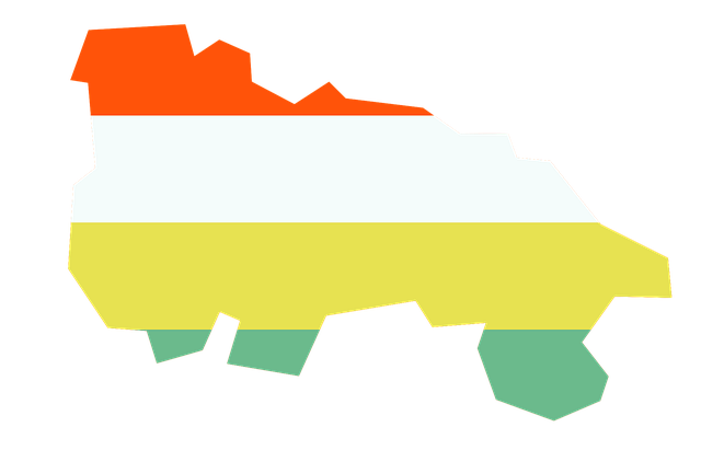 Free map region flag vector