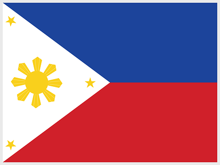 Free Philippines Flag vector and picture