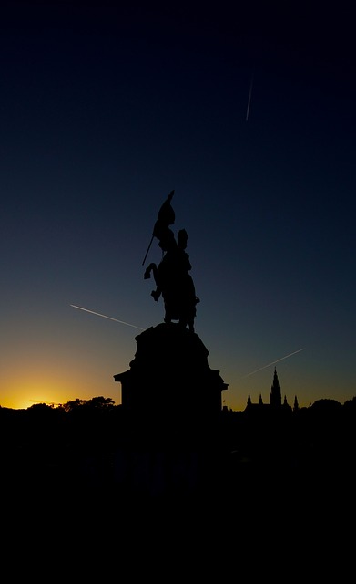 Free Statue Silhouette photo and picture
