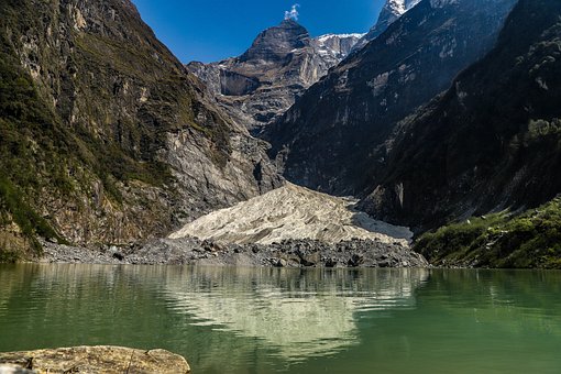 Free Glacier Lake photo and picture
