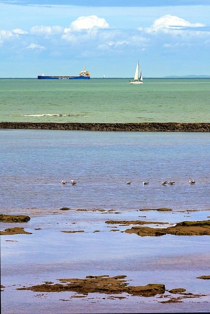 Meer, Ozean, Natur, Landschaft, Boot