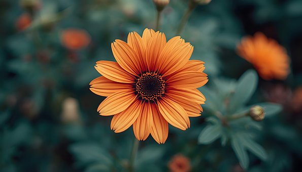 Flor, Naranja, Naturaleza, Macro