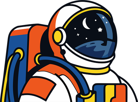 Free Astronaut Spacesuit vector and picture