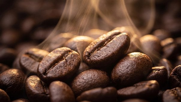 Free Coffee Beans Macro photo and picture