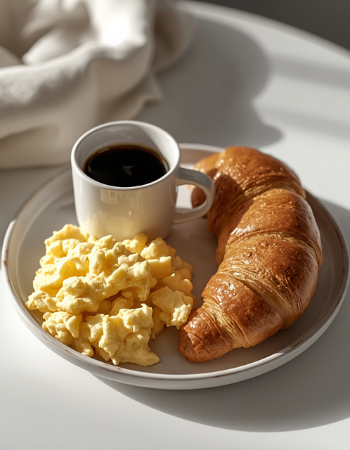 Free Breakfast Scrambled Eggs illustration and picture