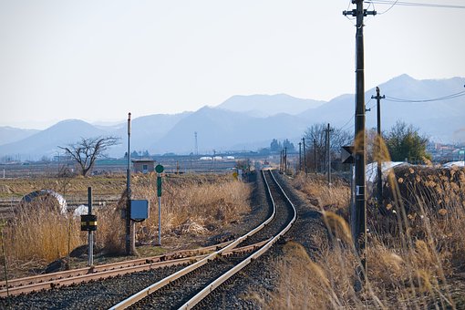 Free Railroad Tracks Countryside photo and picture
